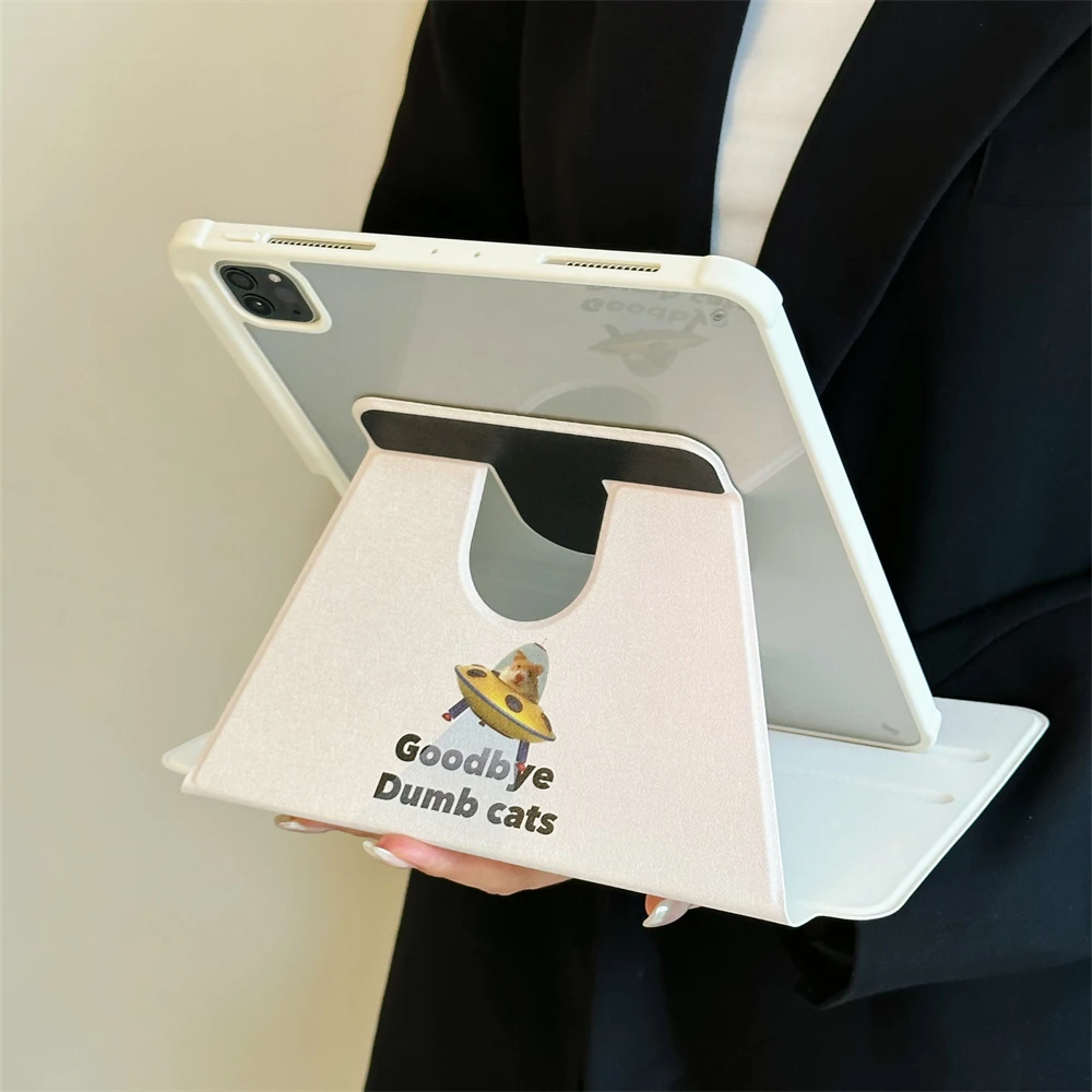 A Lovely Cat For 2025 iPad 11 inch 2024 Air Pro 11 12.9 13 Case 9.7 10.2 5th 6th 7th 8th 9th 2022 10th gen case Air 5 4 3 Cover