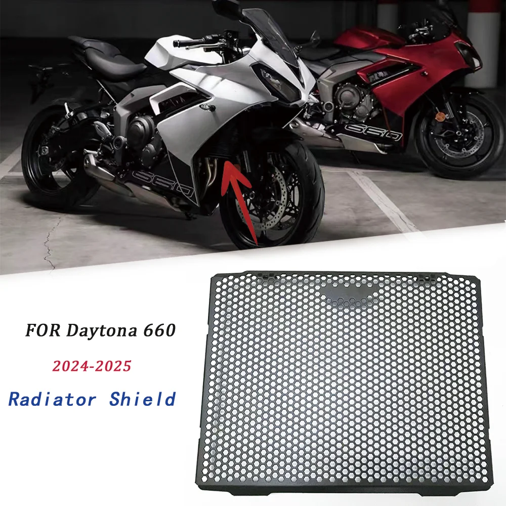 

For Triumph Daytona 660 2024 2025 Motorcycle Accessories Radiator Guard Grille Protective Cover Protector