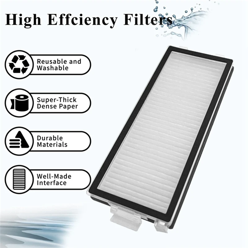 【Berserkk】قطع غيار لـ Roborock P10S Pro / V20 جهاز آلي لتنظيف الأتربة فرشاة جانبية رئيسية ممسحة مرشح كيس الغبار الملحقات Ki