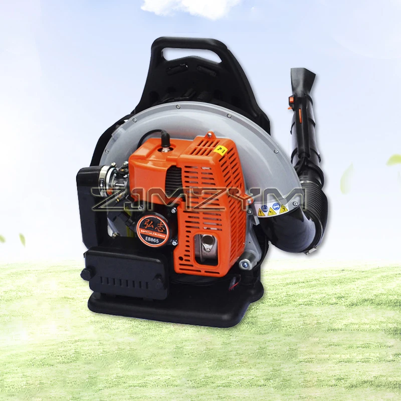 Two-Stroke Gas Blower Backpack High-Power Snow Blower Park Deciduous Road Dust Removal Wind Fire Extinguisher