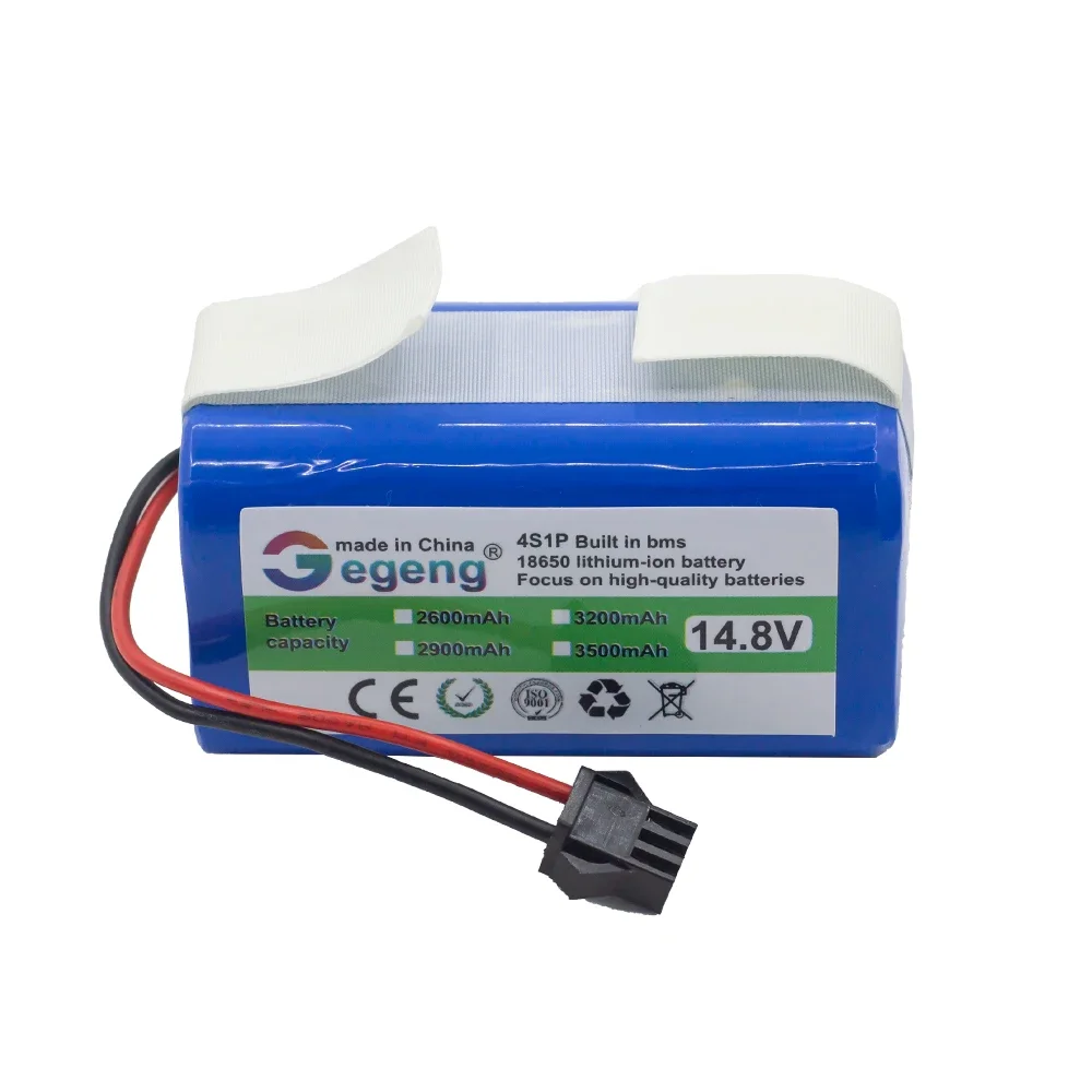 Batteria agli ioni di litio Gegeng 14.8V 3200mAh per eufy RoboVac 15C 15T 25C 30C 35C MAX G10 G15 G20 G30 parti di aspirapolvere Robot ibrido