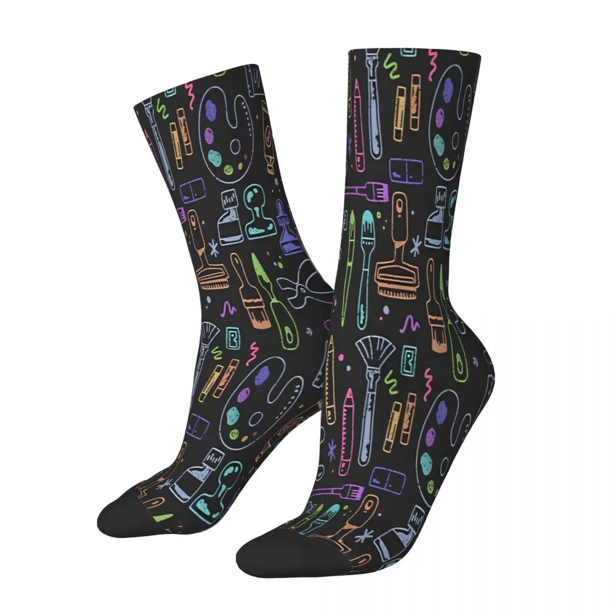 The Artists Toolbox Socks_1 Artist Tools Socks Male Mens Women Autumn Stockings Hip Hop