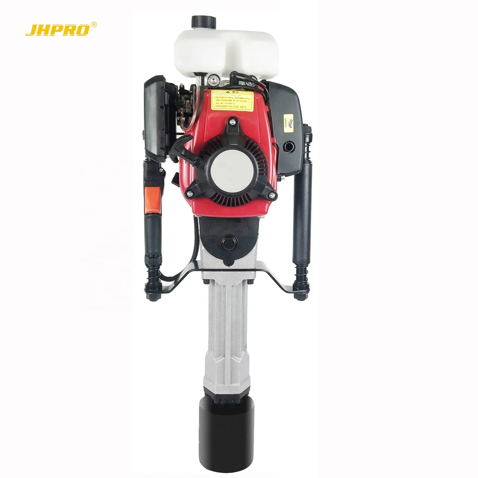 

Stroke 144 power small flood control pile driver guardrail orchard construction project flood control base wooden pile