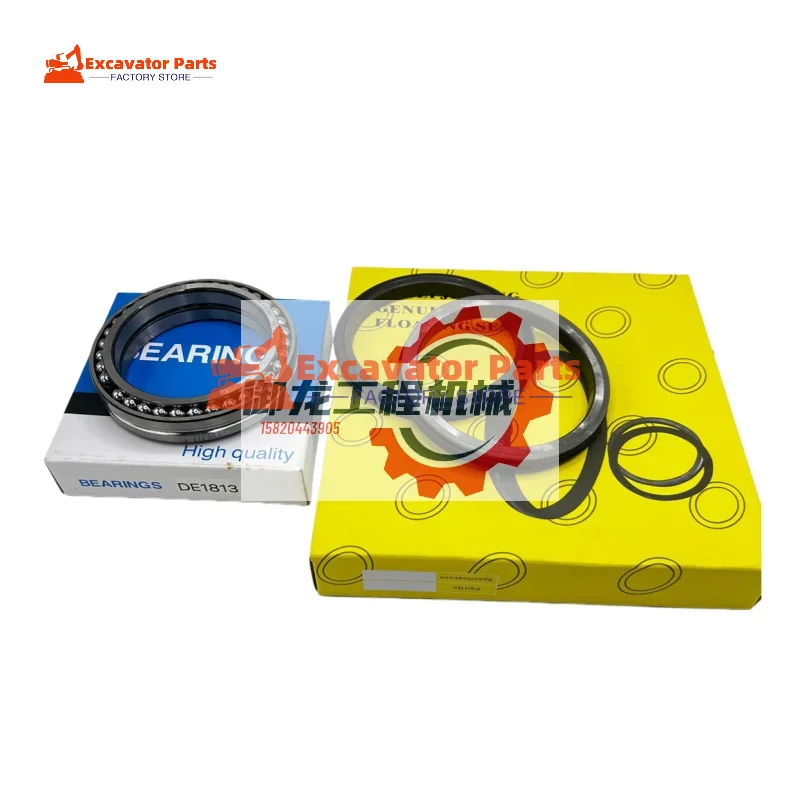 For Mini Excavator gearbox bearing Kubota KX 15 17 20 25 30 35 40-3 Walking bearing floating sunglasses Oil Seal Excavator Parts