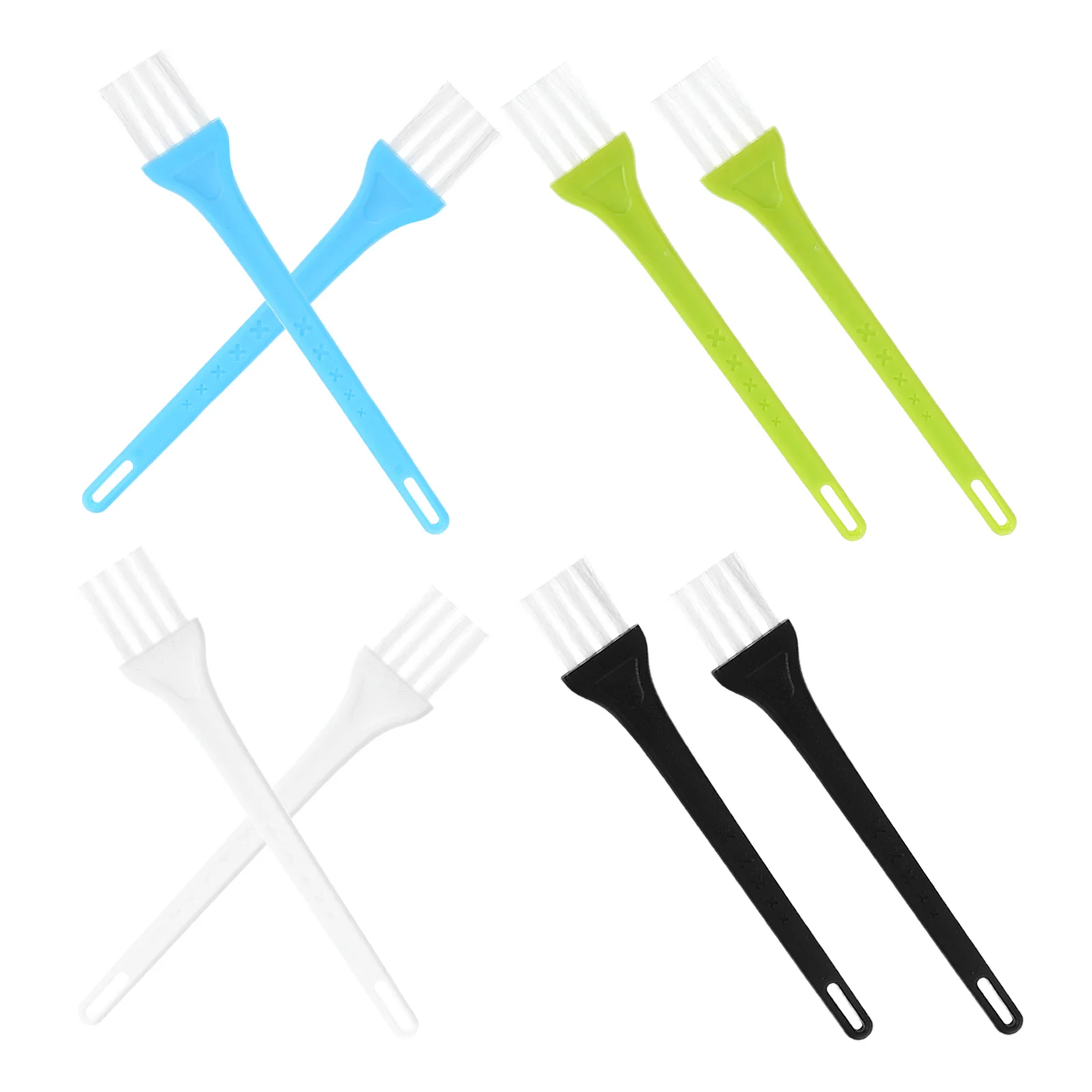 8 Pcs Cleaning Brush Nylon For Computer Keyboard Brushes Small Clipper Crevice Scrub Electric Razor