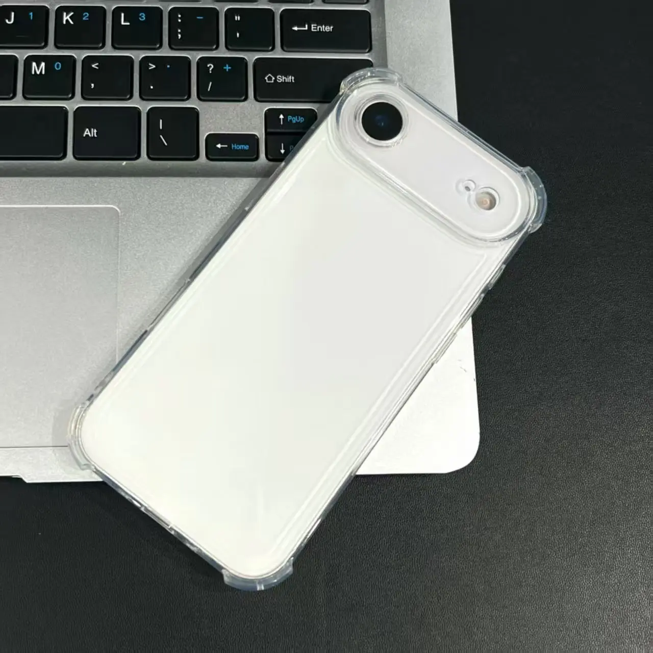 حافظة شفافة مضادة للسقوط لهاتف آيفون 17 برو ماكس حافظة شفافة لهاتف آيفون 17 برو حافظة لهاتف آيفون 17 إير سوفت تي بي يو