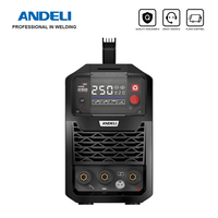 ANDELI 3 in 1 MIG Welding Machine MIG/LIFT TIG/Stick IGBT Inverter Semi-Automatic Welding Machine Gasless MIG Welders for Home