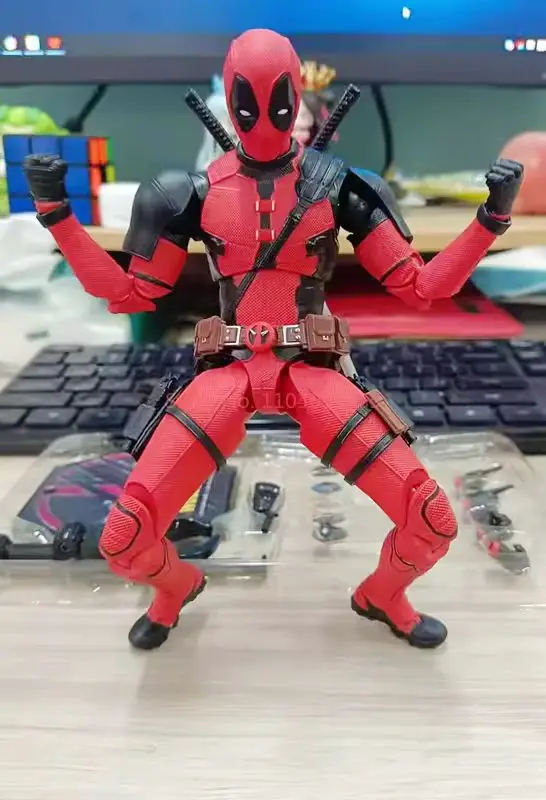 Marvel Legends Deadpool Wolverine Action Figure Model Deadpool 3 Serise Zd Toys Anime Movable Joint Model Children Surprise Gift