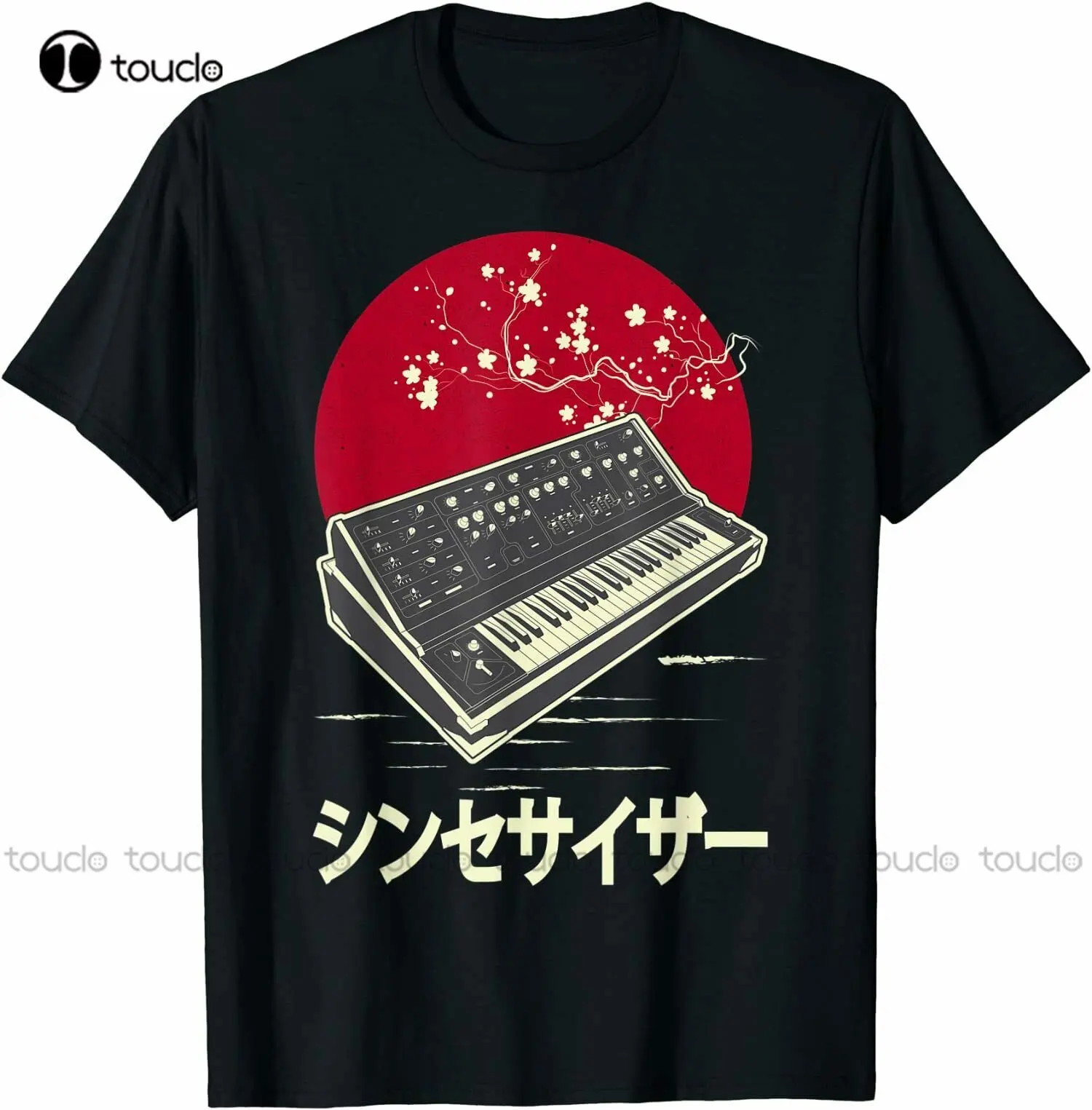 Synthesizer Keyboard Analog Modular Japanese Synth T-Shirt T Shirts For Women Digital Printing Tee Shirts Custom Gift Xs-5Xl New