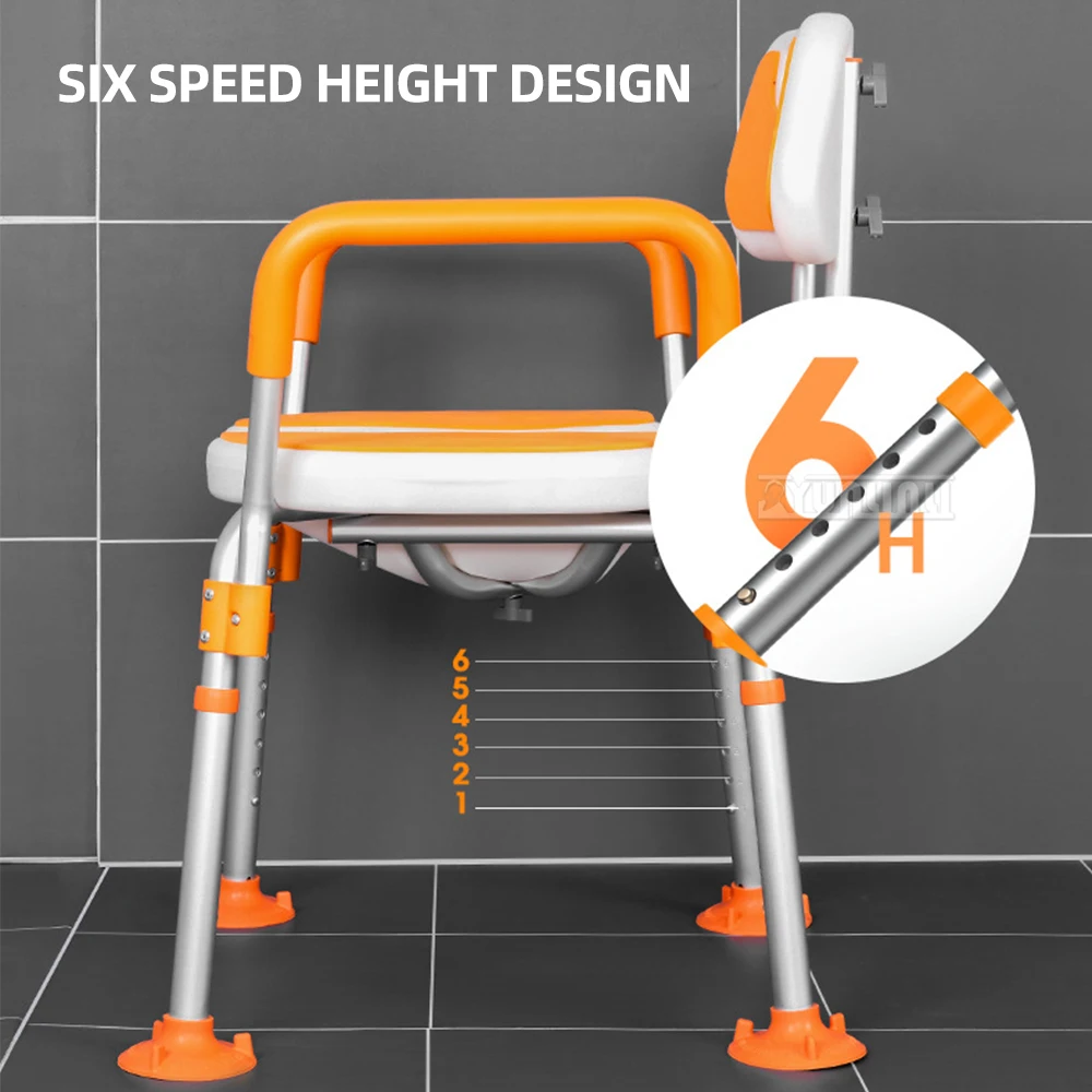 Yunlin Li Japanese Style Aluminum Alloy Elderly Bathroom Handrails For The Elderly