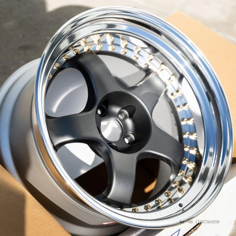 Custom Forged Meister S1 3p Wheels 5x114.3 Wheels 18 19 20 Inch for Nissan 350Z 370Z Skyline Silvia GT-R R35 Subaru Mazda