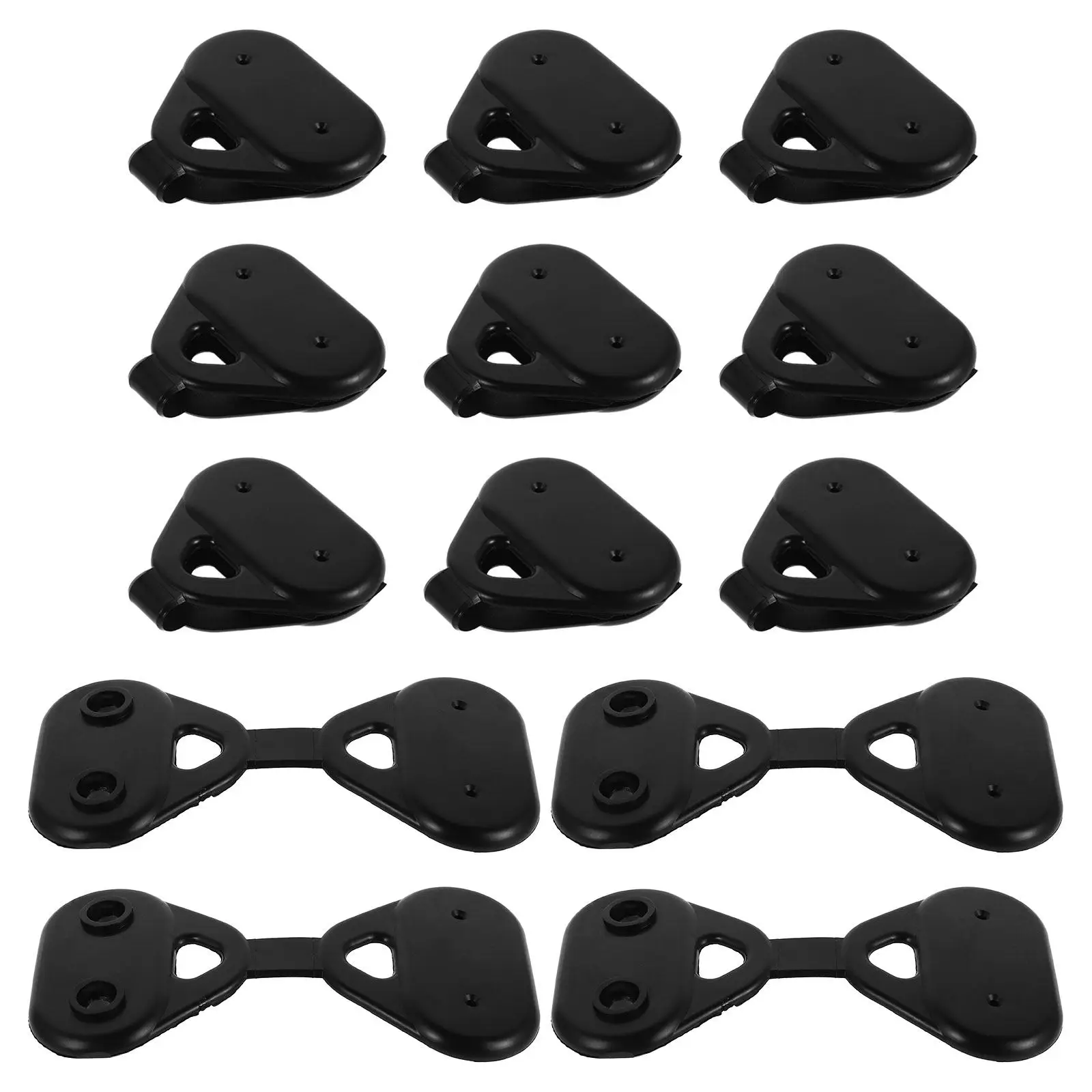 20Pcs Shade Net Clamp Heavy Duty Sunshade Clips Easy Fixing for Garden Patio Greenhouse Shade Net Clamp Sunshade Clip