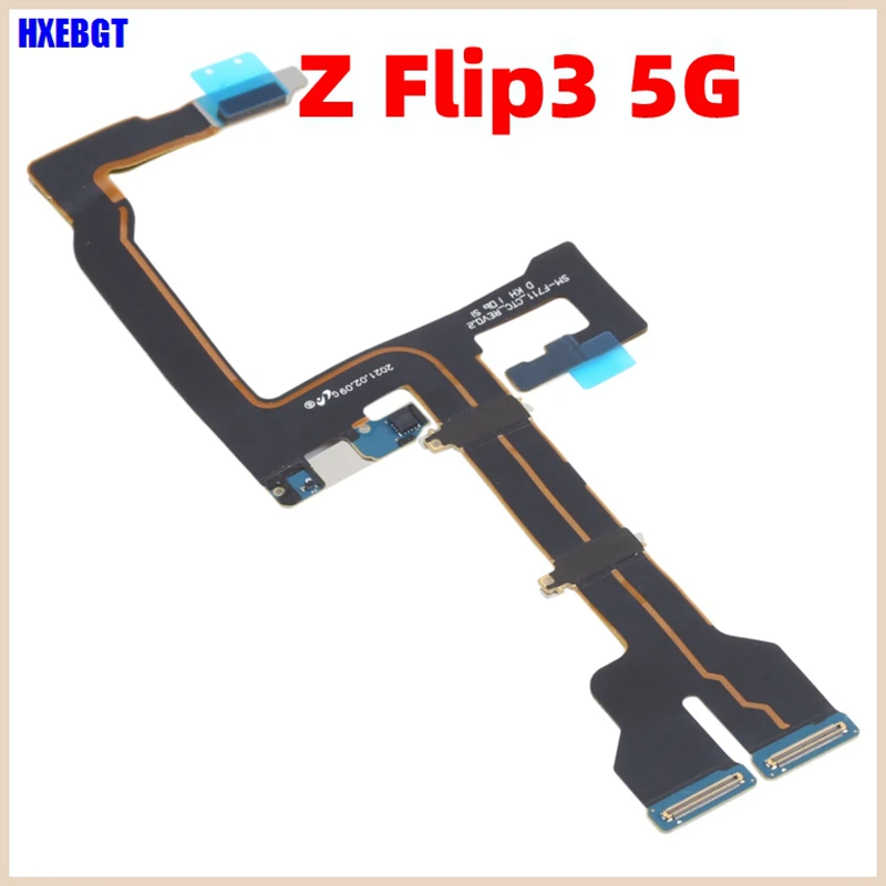 For Samsung Galaxy Z Flip3 5G SM-F711 Mainboard Connector Flex Cable Flip 3 LCD Display Connector Flex Cable Repair Parts