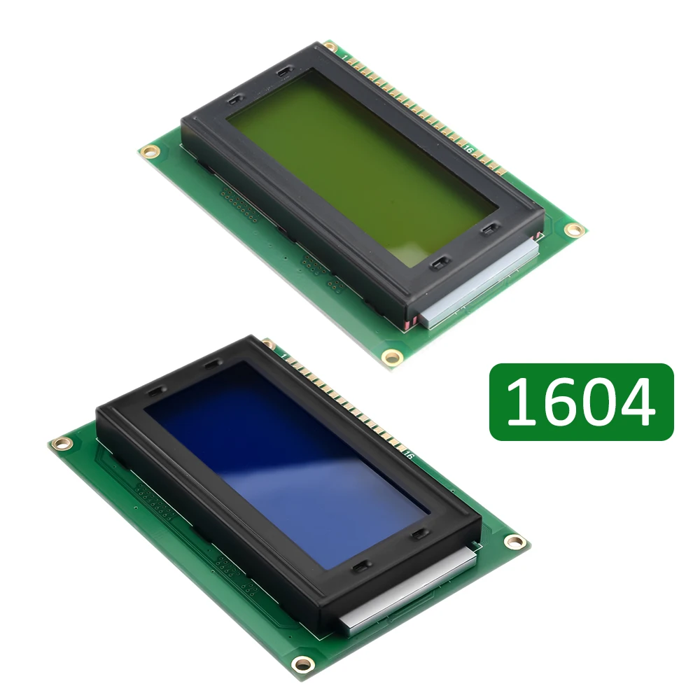 LCD1604 Digital Screen Display Module 1604 16*4 16x4 Character LCD Yellow / Blue With Blacklight Board for Arduino DC 5V