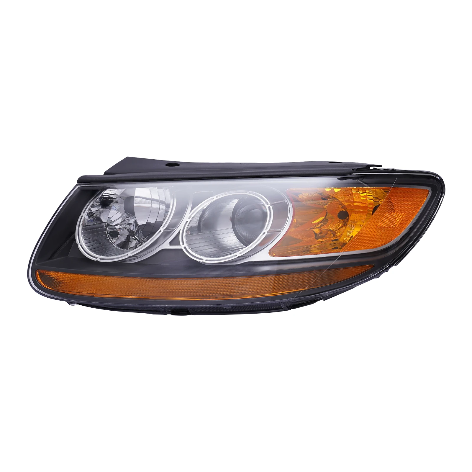 

Car Headlight Assembly HID Headlamp for 2007-2012 Hyundai Santa Fe Driver Side Clear Lens Headlamp LH Car Accessories Left