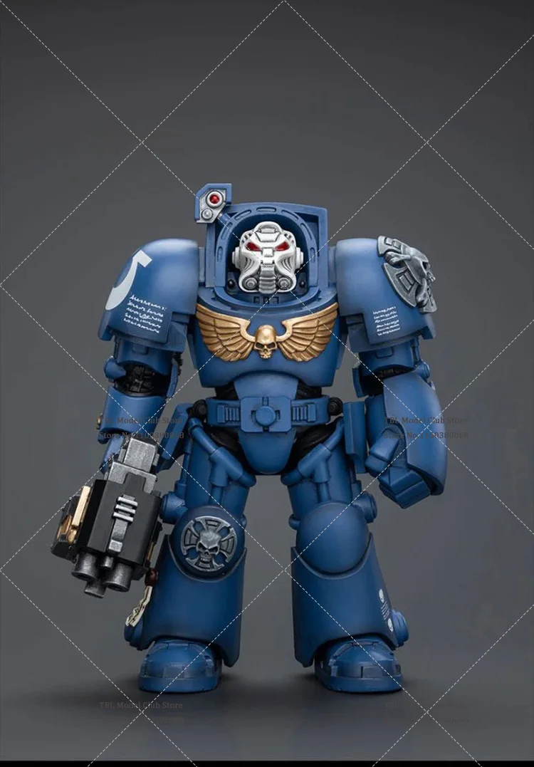 JOYTOY-Roboute Guilliman Conjunto Completo Boneca de Ação Soldado, Ultramarines 11th Legion, Escala 1/18, 14.3cm, Original