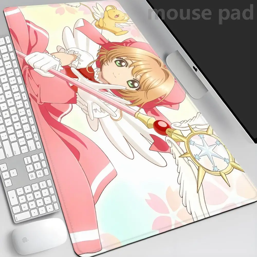 anime C-cardcaptor S--sakura Mouse Pad Mousepad Large Gaming LockEdge Thickened Computer Keyboard Table Desk Mat