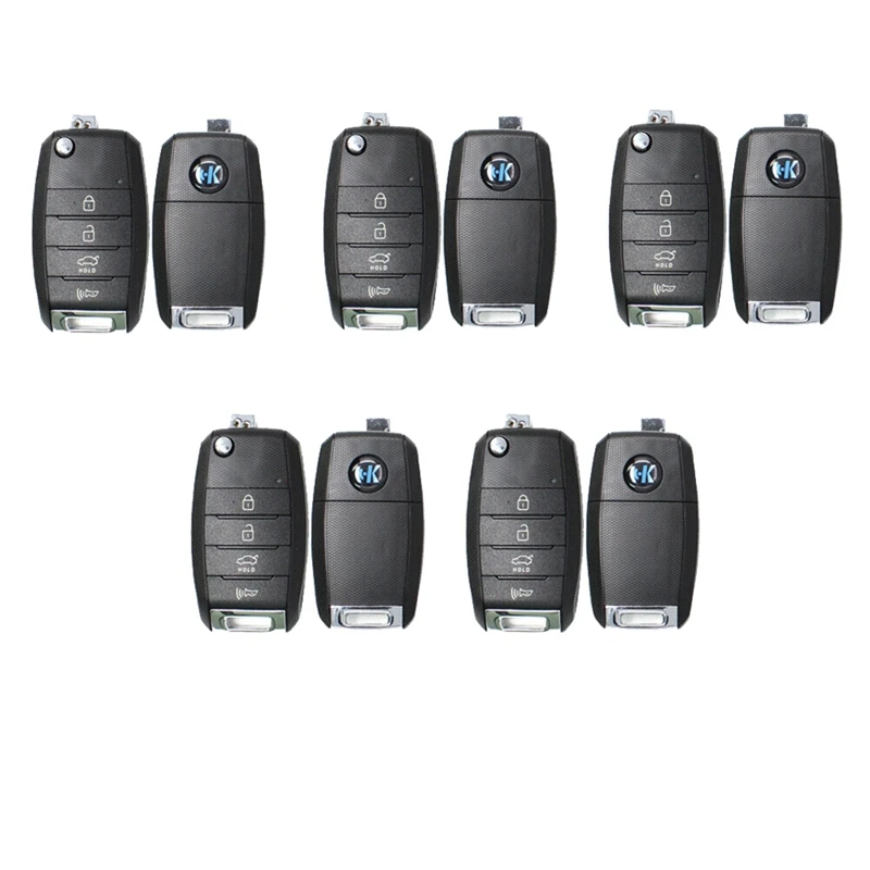 5Pcs For KEYDIY B19-4 B-Series 4 Button Universal KD Remote Car Key For KD900 KD900+ URG200 KD-X2 KD Programmer For KIA