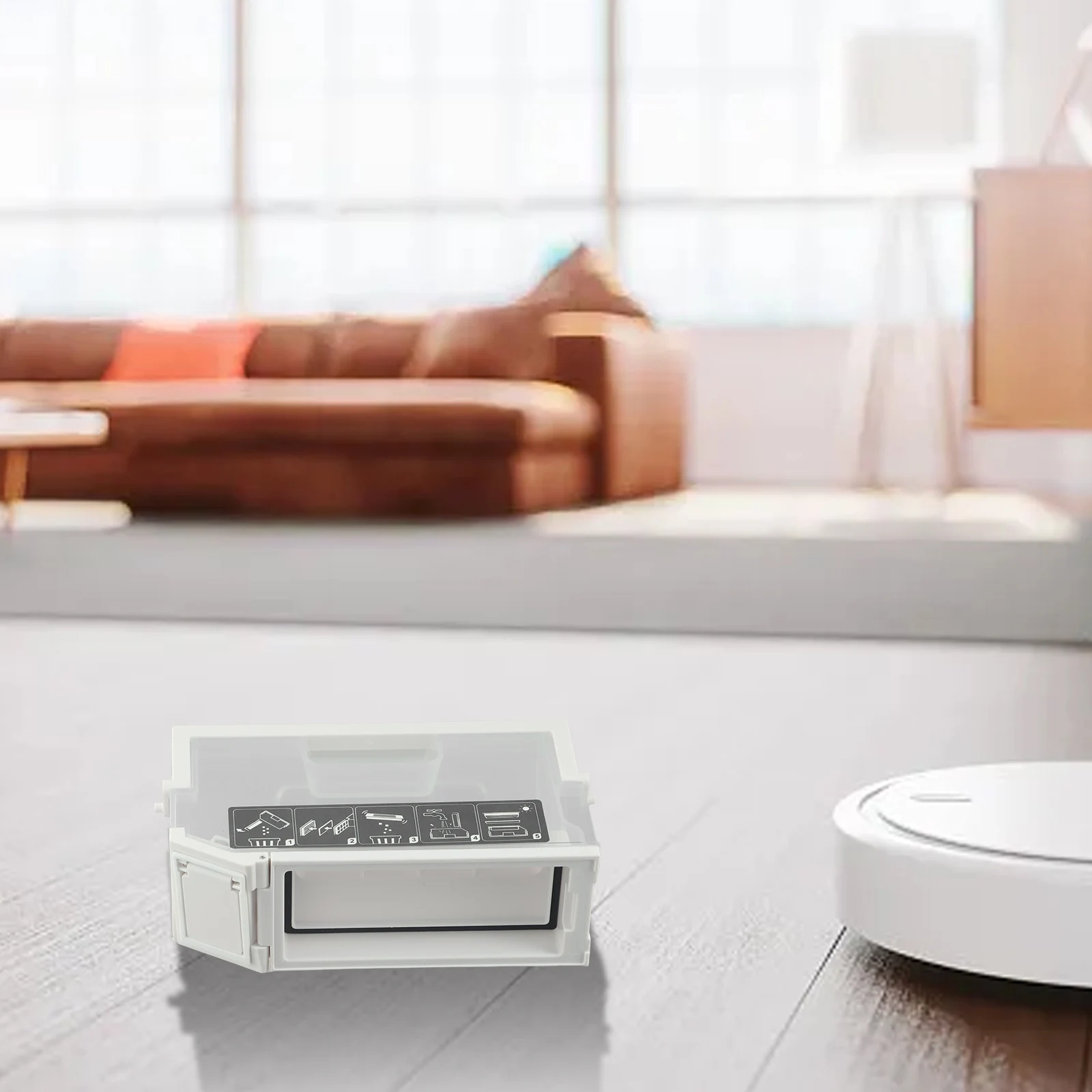 Substituição de design eficiente e facilmente substituídaDustBinFor ForDeebotin 1/4/5/7/8 SeriesModels OptimizedEfficiency