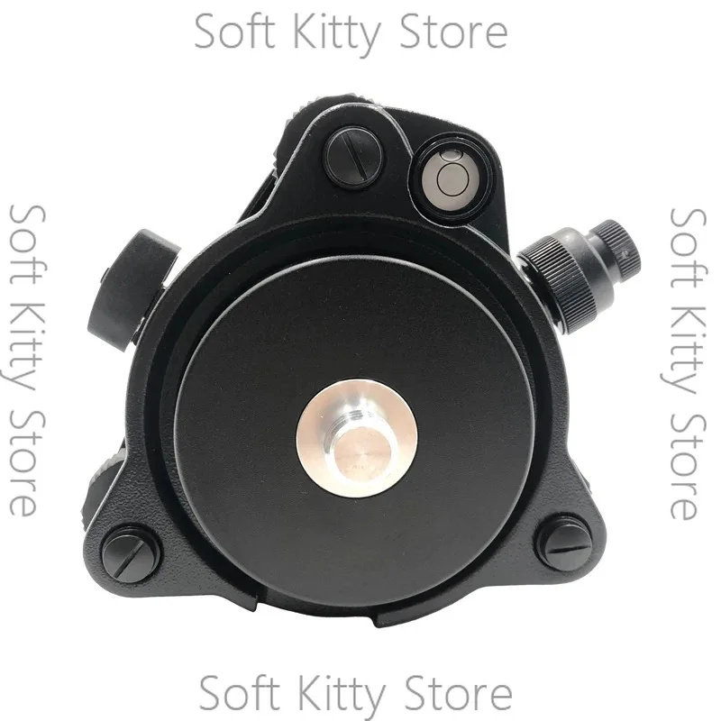 BLACK TRIBRACH WITH OPTICAL PLUMMET FIXED ADAPTER WITH 5/8X11 THREAD FOR TOTAL STATION GNSS