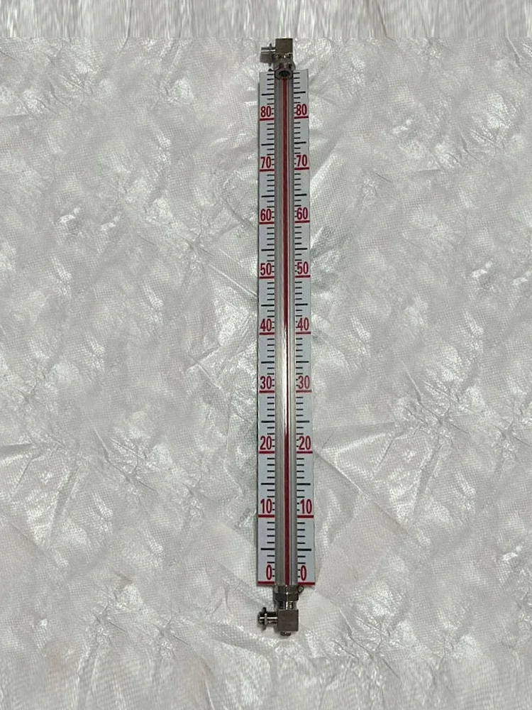 #Aluminum alloy protective sleeve scale plate plexiglass tube water tank level gauge in situ