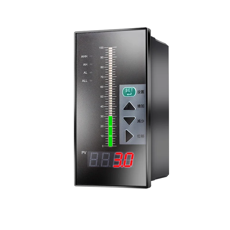 AC220V Digital Display LEVEL Controller indicatore di pressione del livello dell\'acqua relè 4-20mA uscita RS485 LED