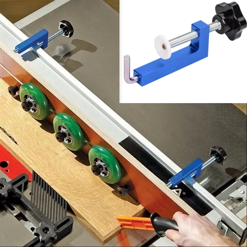 Hot-selling 2-Pack Universal Fence Clip Woodworking Fixing Tool T-Track Clip Multifunctional Clip