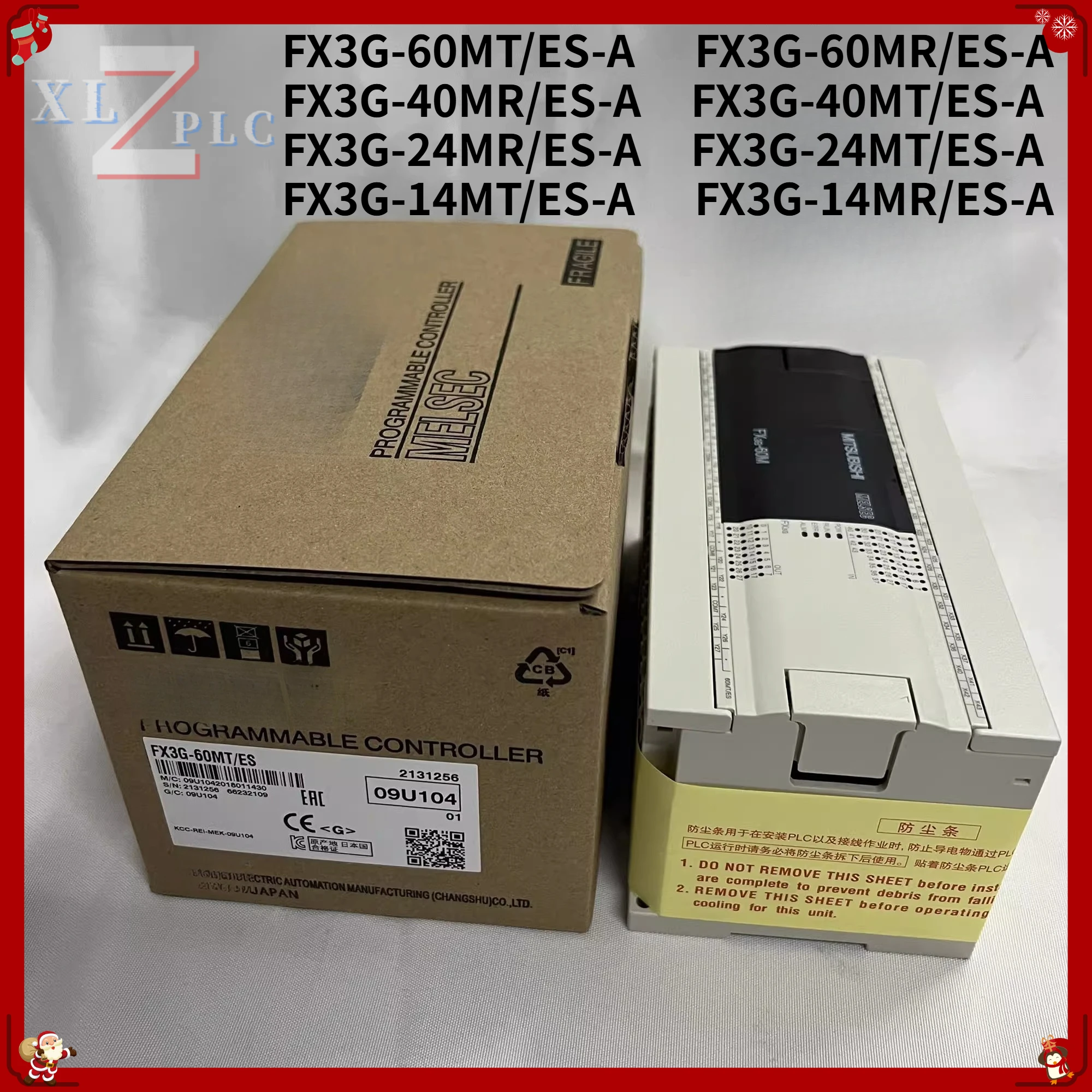 FX3G-60MT/ES-A FX3G-60MR/ES-A FX3G-40MR/ES-A FX3G-40MT/ES-A FX3G-24MR/ES-A FX3G-24MT/ES-A FX3G-14MT/ES-A FX3G-14MR/ES-A 100%NEW