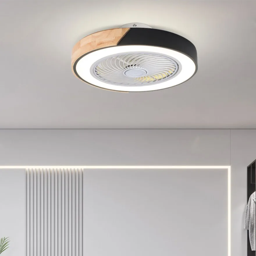 50CM Ceiling Fan Light Lamp APP Remote Control Fan 220V/110V Bedroom Dining Room Wood Ceiling Fans with Lights LED Ceiling Fan