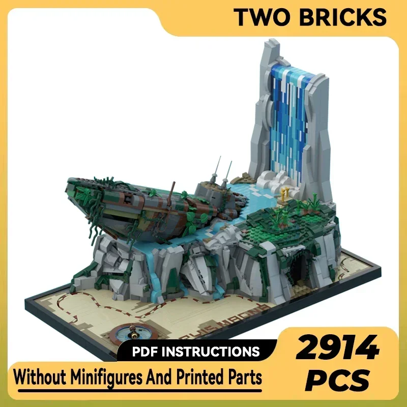 

Famous Adventure Game Model Moc Building Bricks German U-Boat Technology Modular Blocks Gifts Christmas Toys DIY Sets Assembly