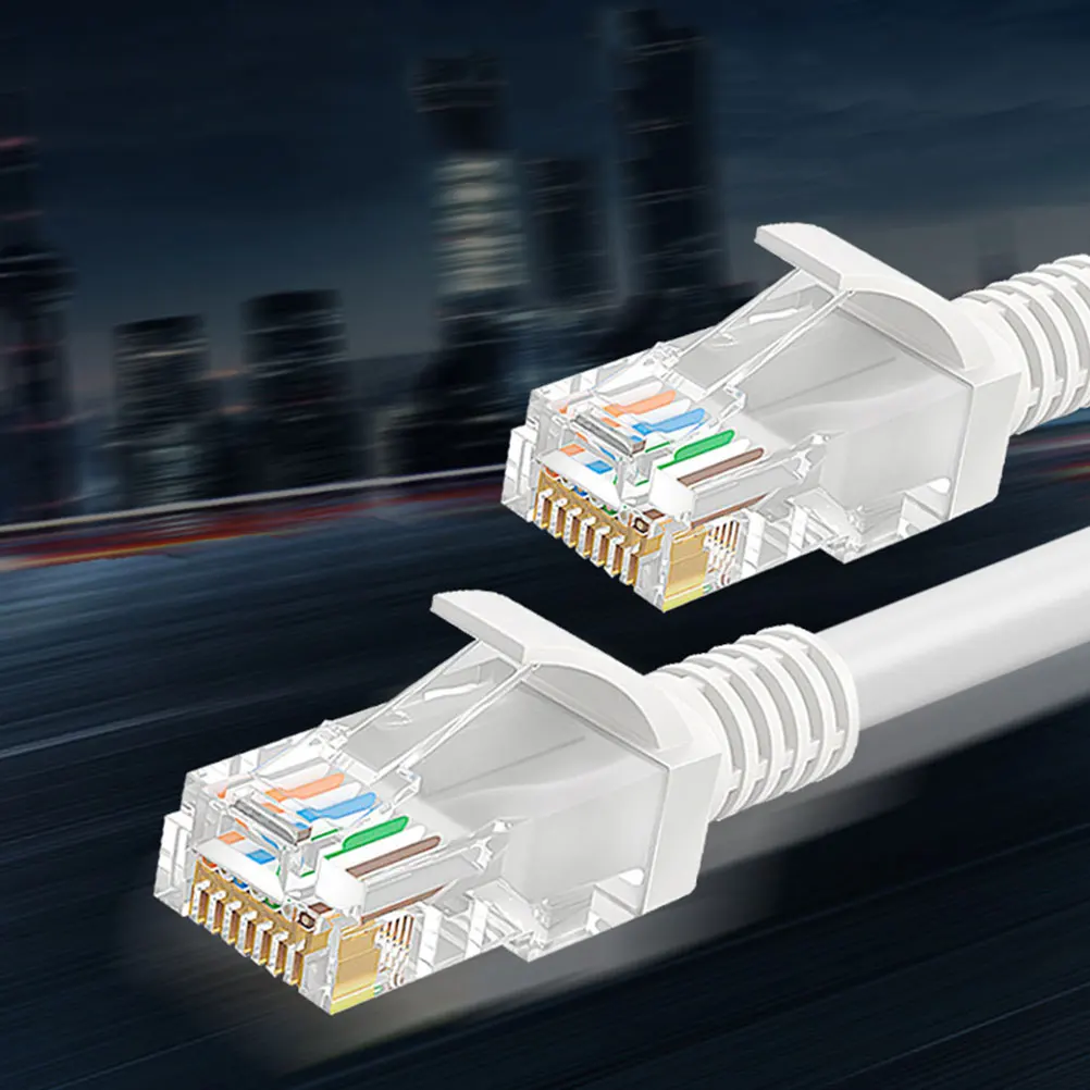 

Network Cable Ultrathin High- Cord Computer Router Ethernet LAN Cat5e Pvc Internet Broadband Supplies