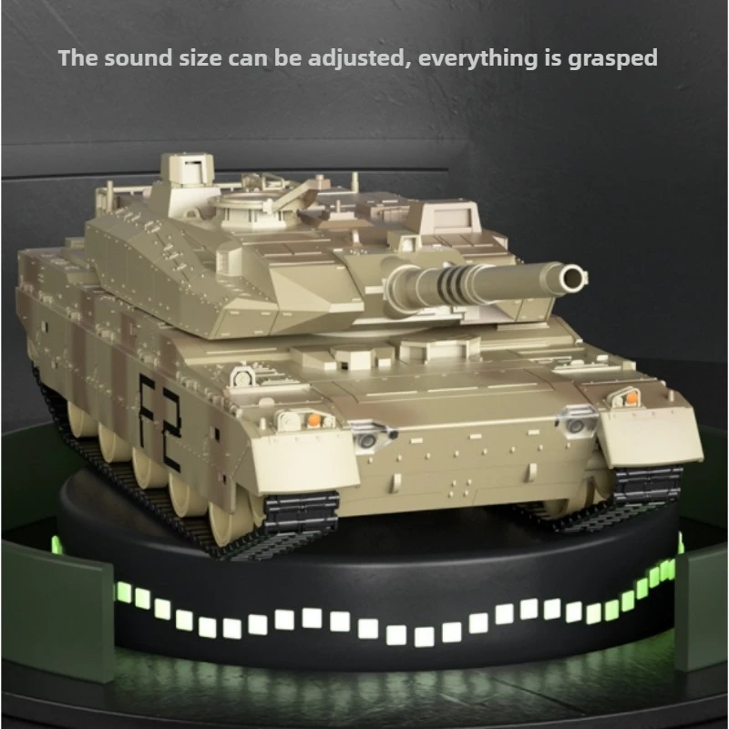 Modelo de tanque de brinquedo kawaii, presente engraçado-40cm, tanques rc grandes, brinquedo de carro de controle remoto 2.4g, material legal, chassi de robô, tanque rc, brinquedos para meninos