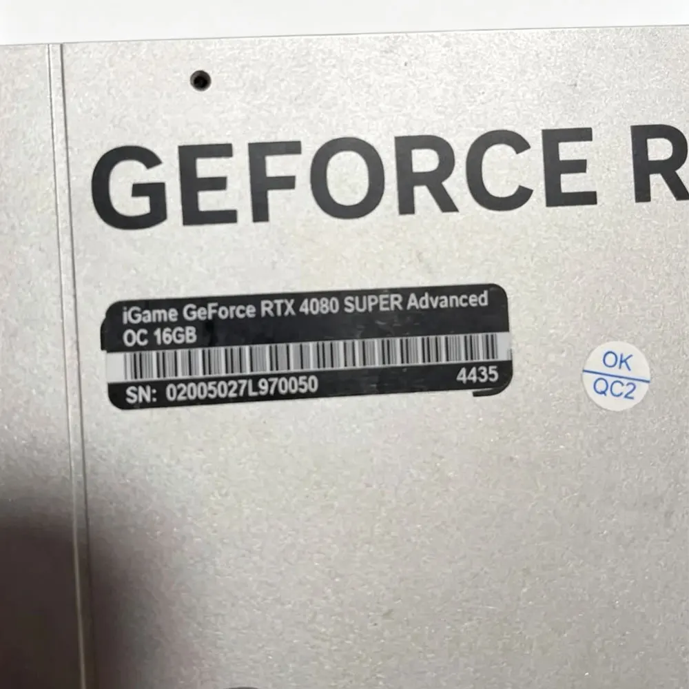 old Cooling Fan Graphics card cooling fan repair part For colorful iGame GeForce RTX 4080 SUPER Advanced 16GB video heat sink