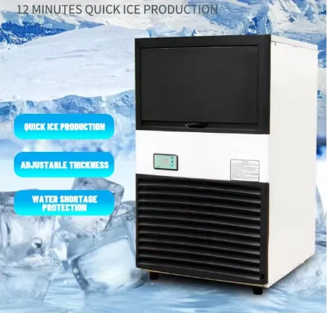 New Industrial 1t 3 Ton Cubed Ice Ball Machine in Small Cubes Automatic Commercial Transparent Ice Cubes Making Machine