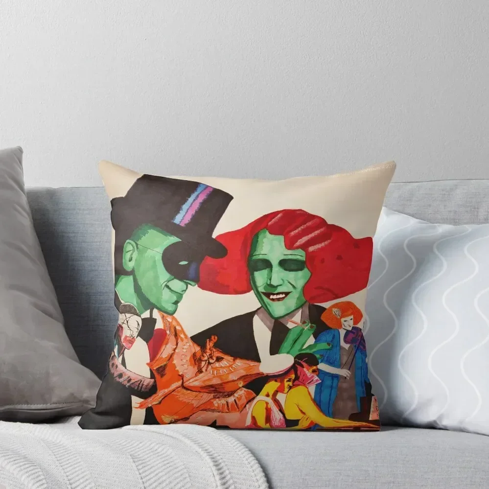 

Le Pustra's Kabarett der Namenlosen Throw Pillow Couch Pillows Luxury Pillow Cover Cushion Covers For Living Room pillow