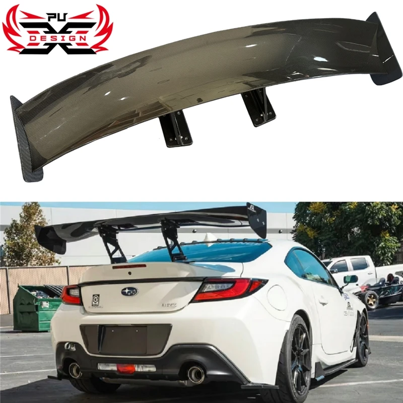 

Rear Spoiler Carbon Fiber For GR86 BRZ APR Gtc-300 Rear Trunk Lip Spoiler Wing Car Accessories Body Kits