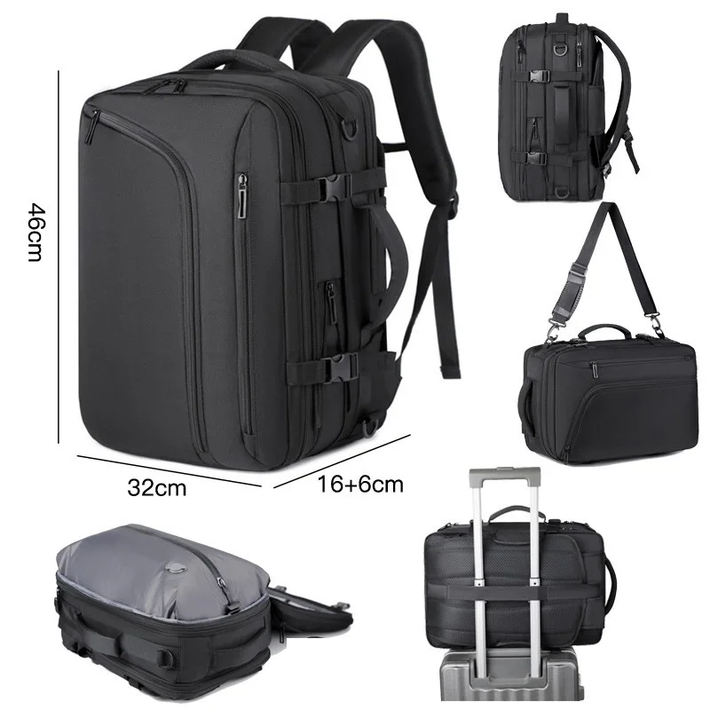 

2026 NEW Expandable Vacuum Pumping Compression Vacuum Waterproof Oxford Anti-theft Features Custom Logo Travel Bag