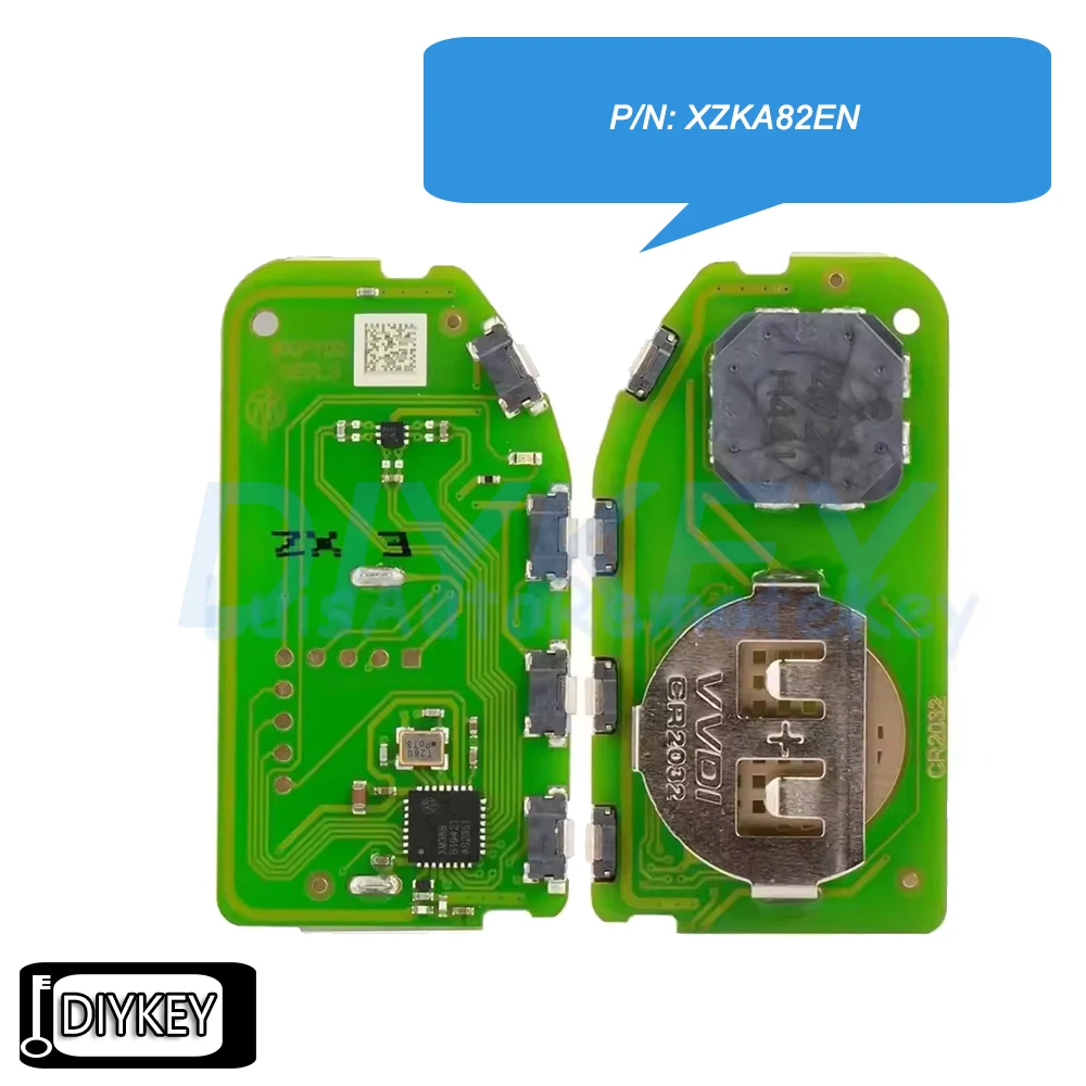 

Xhorse XZKA82EN для KIA Style 4, универсальный умный пульт дистанционного управления, автомобильный брелок, плата управления печатной платой для Kia
