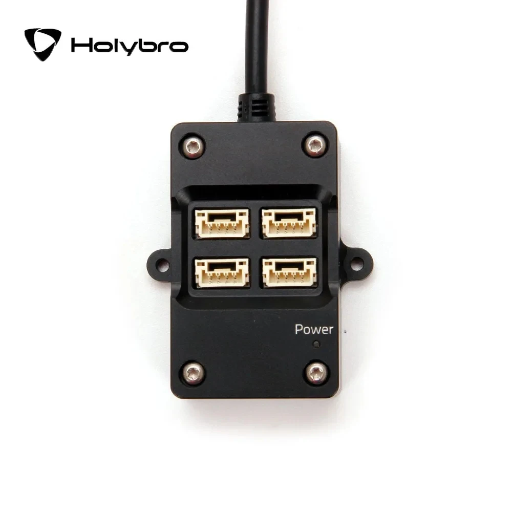 

Модуль расширения порта HolyBro CAN Hub 2-12S разработанный для различных контроллеров полетов