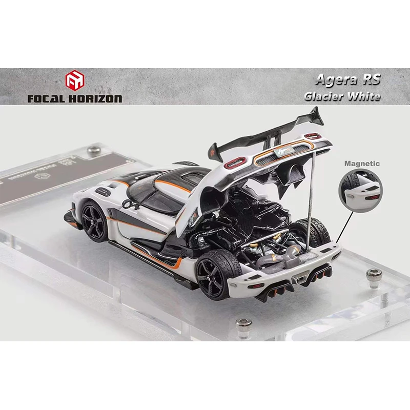 PreSale FH 1:64 Agera RS Fast Version Diecast Diorama Car Model Collection Miniature Toy Focal Horizon