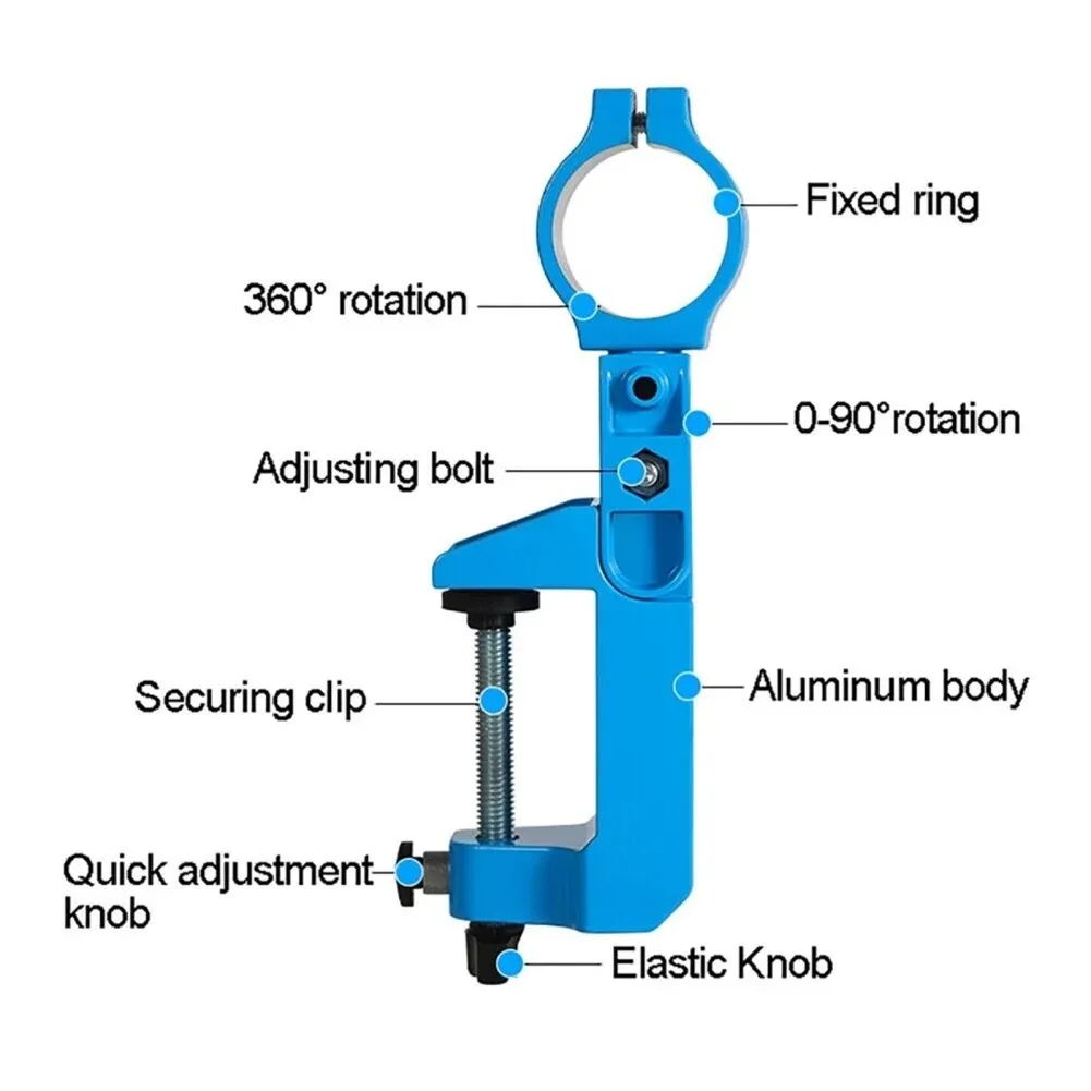 T Universal Drill Press Bracket Adjustable Table Rack Electric Drill Holder Stand Shelf for Drilling Power Tool Garage M4YD
