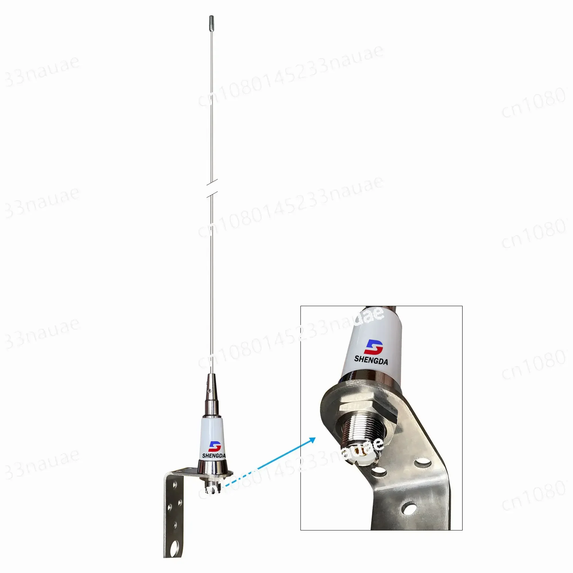 SDDiamond X510M Three Section 144/430MHz Station Antenna Dual Band Vhf Uhf Omni Fiberglass Base