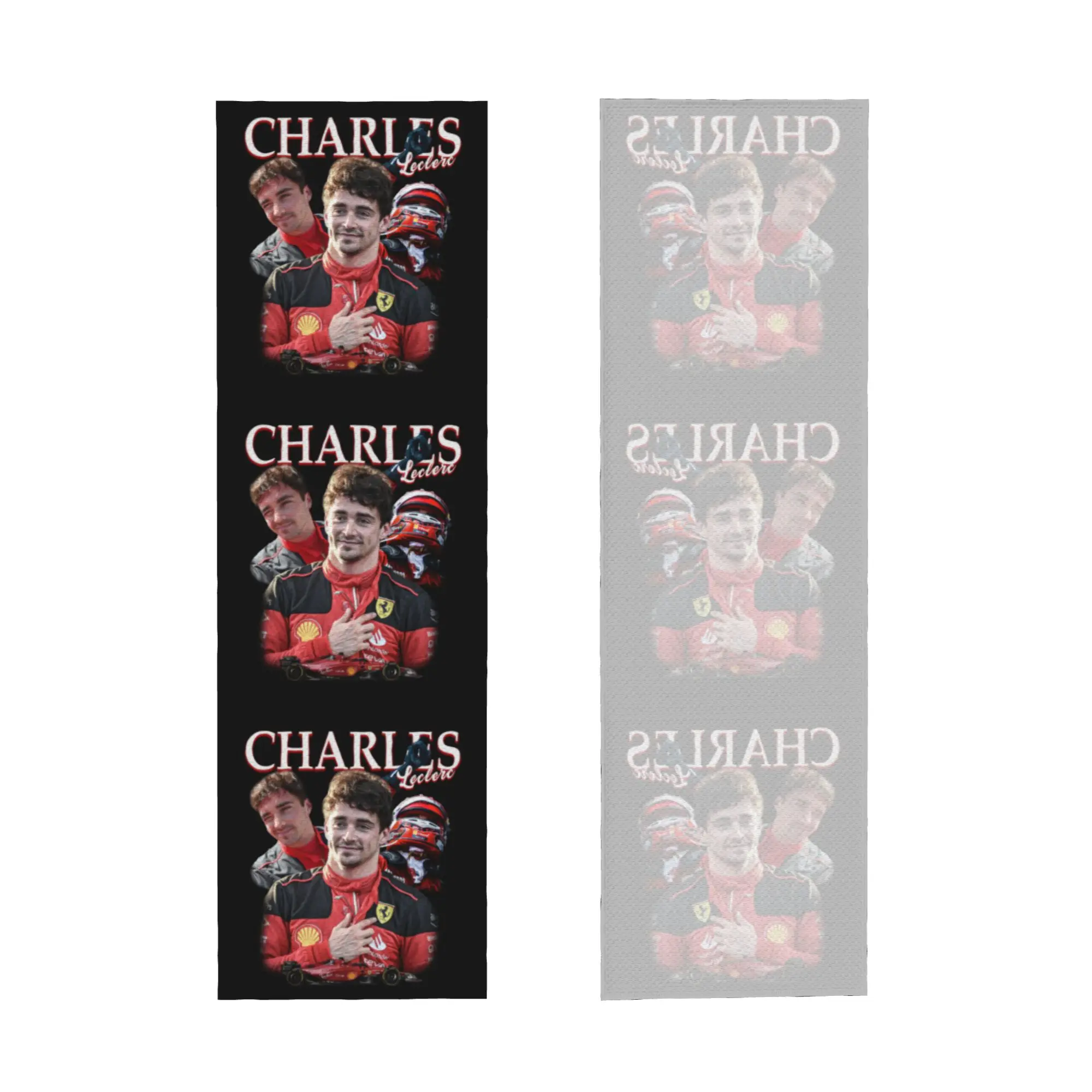 Leclercs Monaco Formula Driver Charles Cold Exercise Towel Face Towel Quick Drying  Bath Breathable Cold Towel