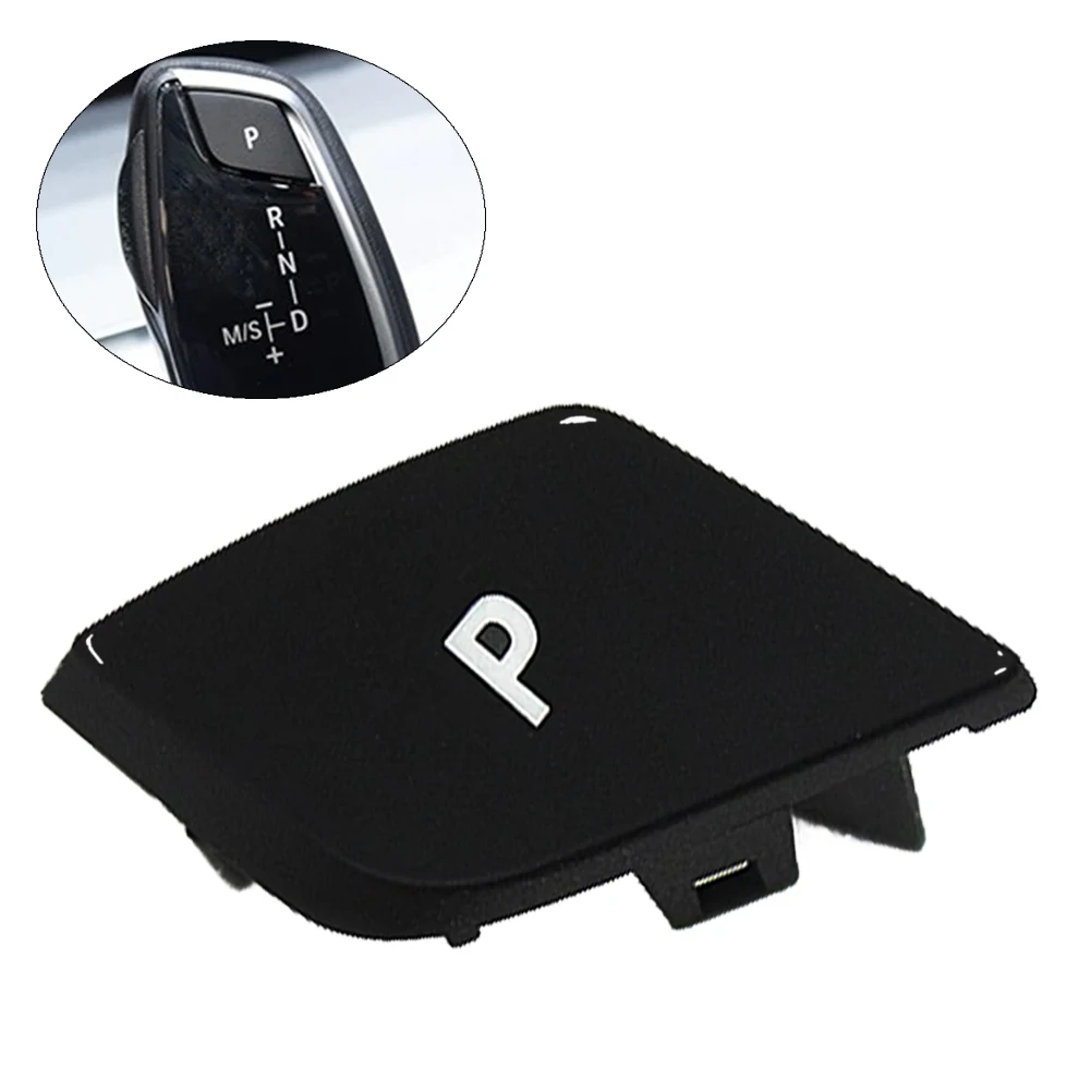 Piano Black P Button Cover For BMW G30 G31 G32 G11 G12 G01 G02 2017-2022 LHD Gear Shifter view 6