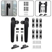 Ergonomic Window Handles Aluminum Window Handles Easy To Install Heat Resistant High-quality Material Office Use