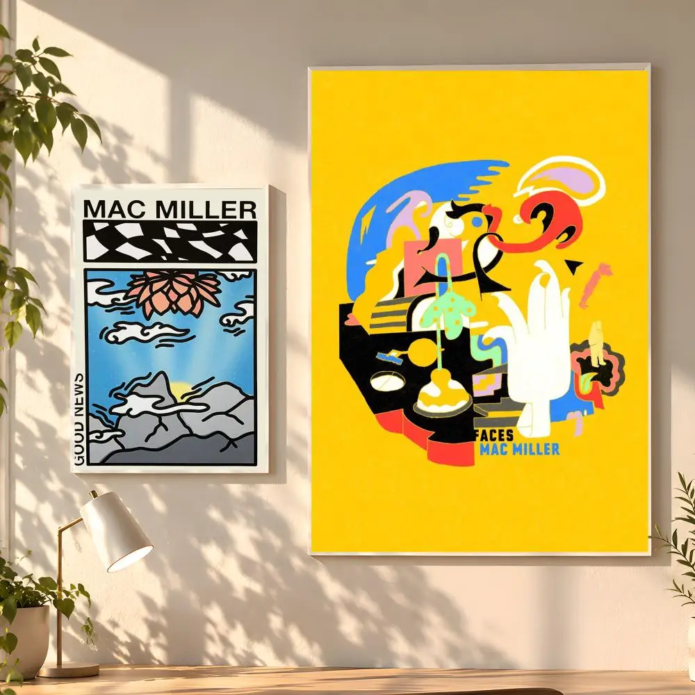 Singer M-Mac Circles Miller Classic Poster Creative Room Art For Dorm Bedroom Study Apartment Home Gift