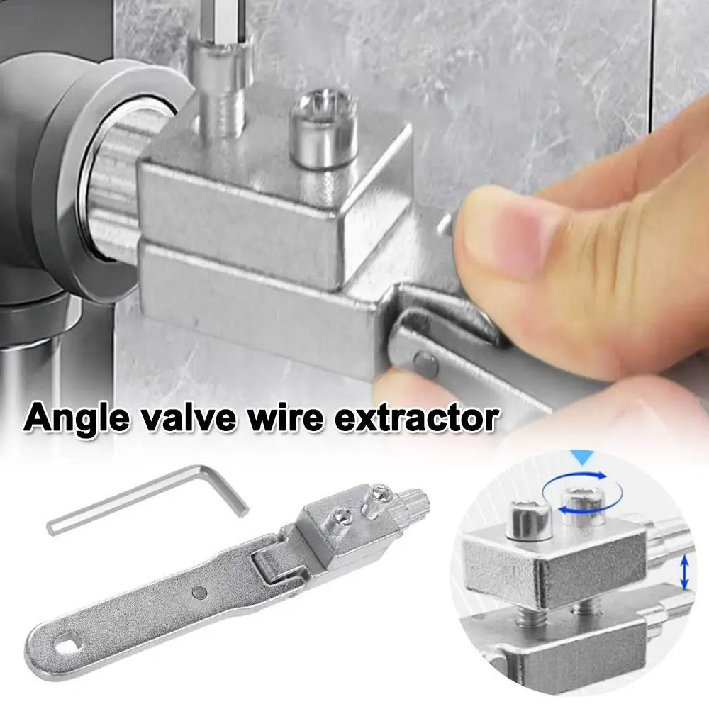 

Easy Out Stripped Screw Extractor Portable Multifunctional Broken Wire Extractor Damaged Screw Extractor Set Pipe Maintenance