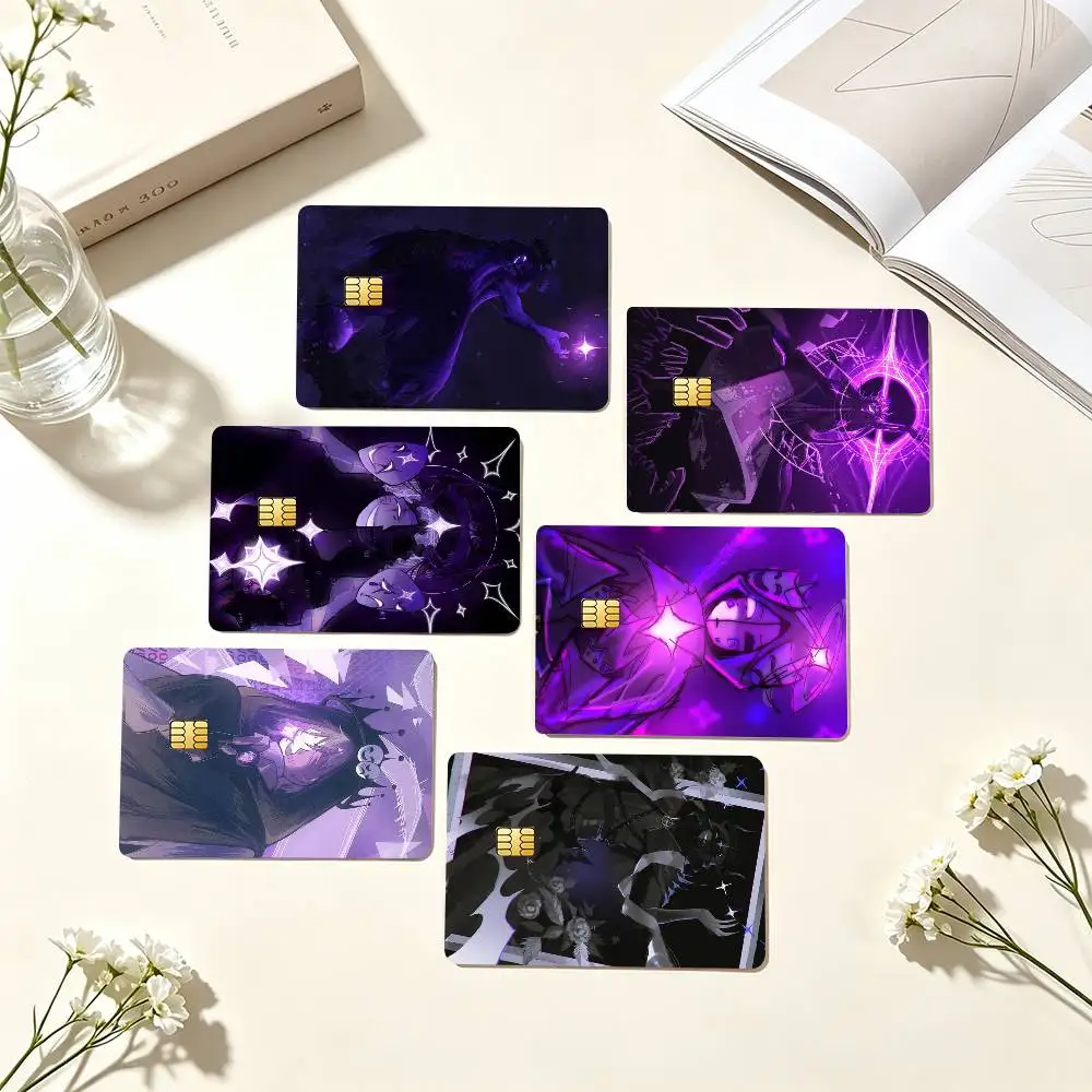 F-Five Nights at Freddy Game Credit Card HD Stickers Small Chip Waterproof Sticker Game Card Decal Gift