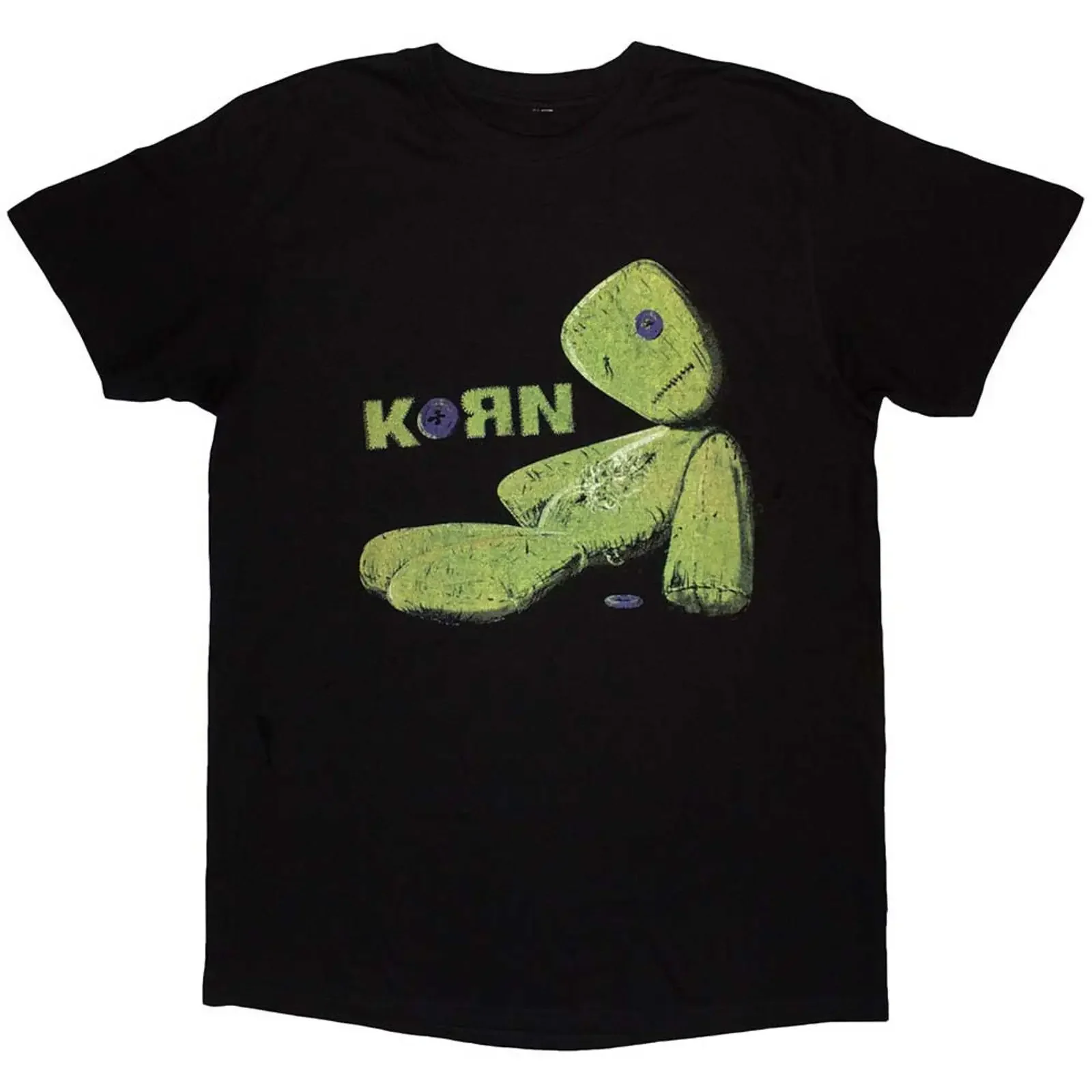 KORN Issues Tracklist T Shirt OFFICIAL MERCHANDISE vintage Washed Top For Everyday Wear Stylish graphic designer clothes