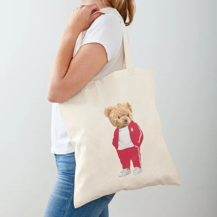 Liverpool FC Anfield Teddy Bear Tote Bag